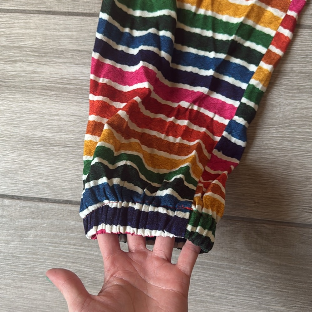 Farm Rio Rainbow High Waist Pants XS - Picture 3 of 8